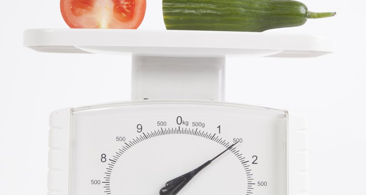 Work out the unit of measure on your scales.