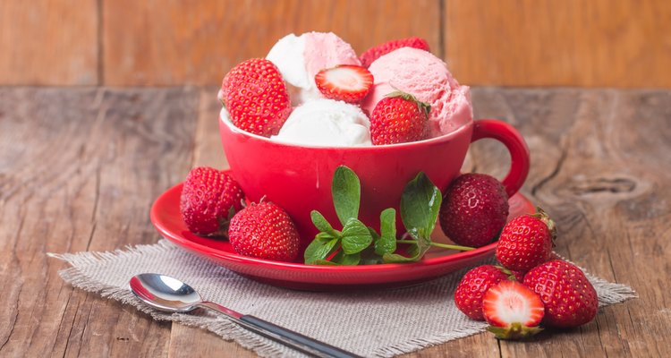 strawberry ice cream