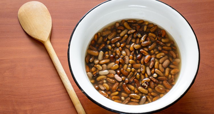 Brown Beans in Water