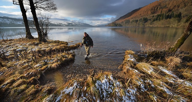 Pesca en el Río Tay en Kernmore.