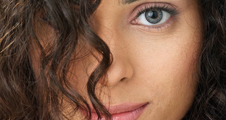 Close up of a young woman