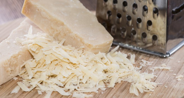 Portion of Parmesan Cheese