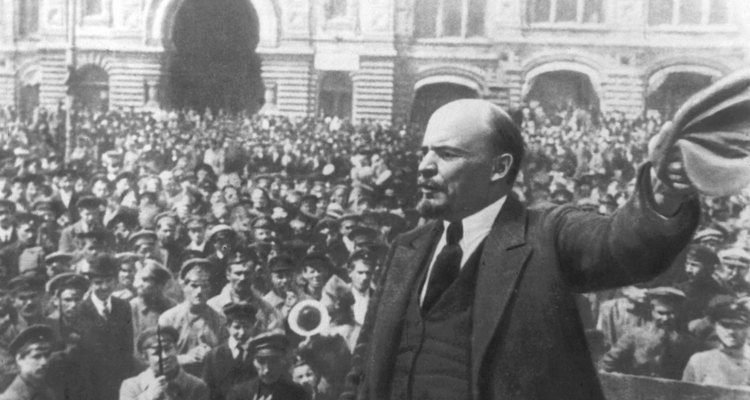 Lenin fue uno de los grandes líderes de la Revolución Rusa.