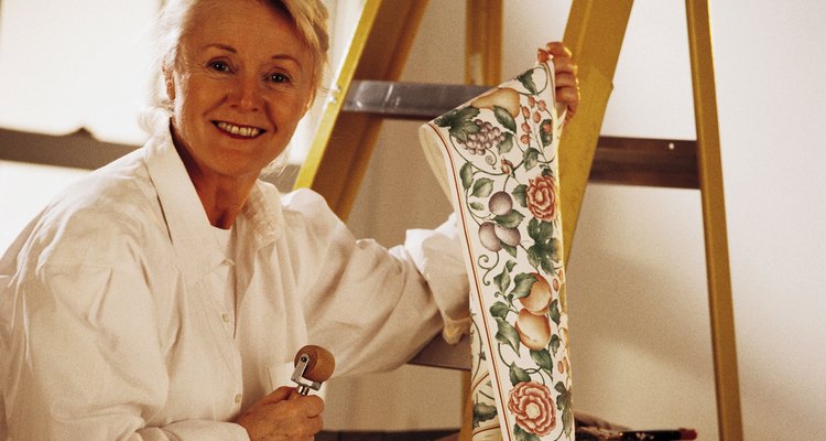 A Wallpaper border can add a splash of colour and pattern to your wall decor.