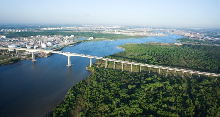 Pasea por la zona costera de Houston.