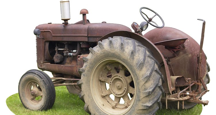 Older model tractors typically have voltage regulators that mount independent of the generator.
