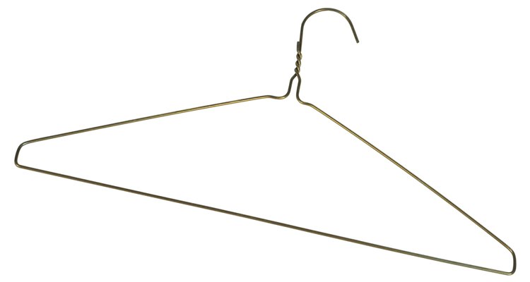 Wire clothes hanger