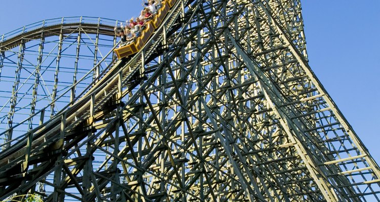 Six Flags San Louis tiene algunos de las mejores montañas rusas de madera del país.