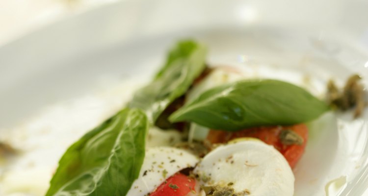 Tomato and mozzarella salad