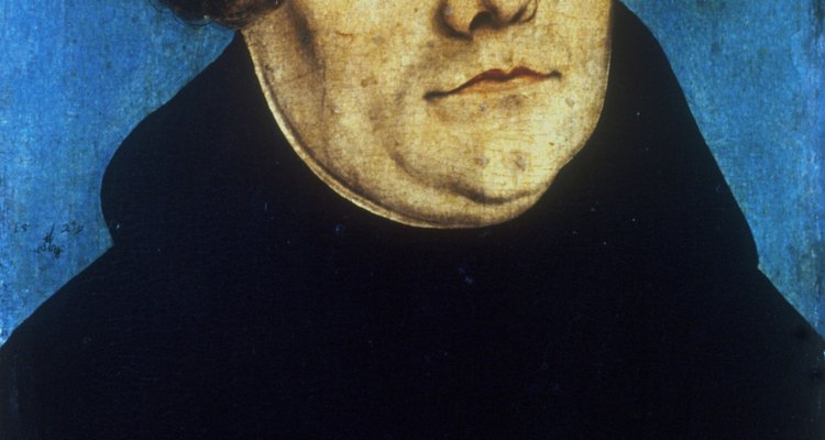 Martin Lutero creó un cisma en la Iglesia Católica.