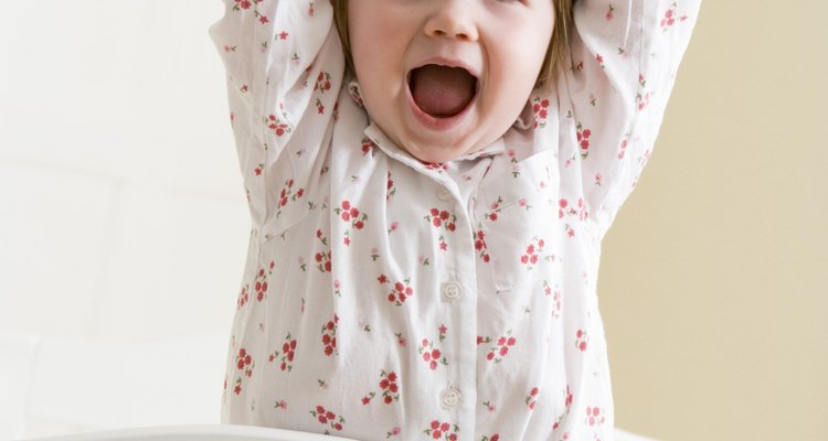 El grito de un niño puede significar que la está pasando bien.