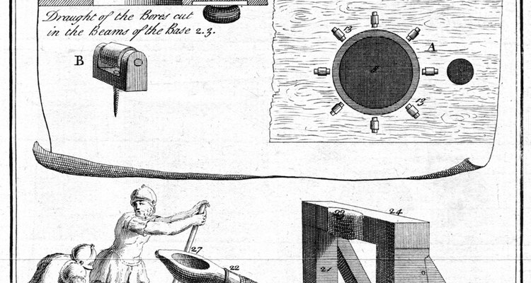 As catapultas evoluíram ao longo dos anos