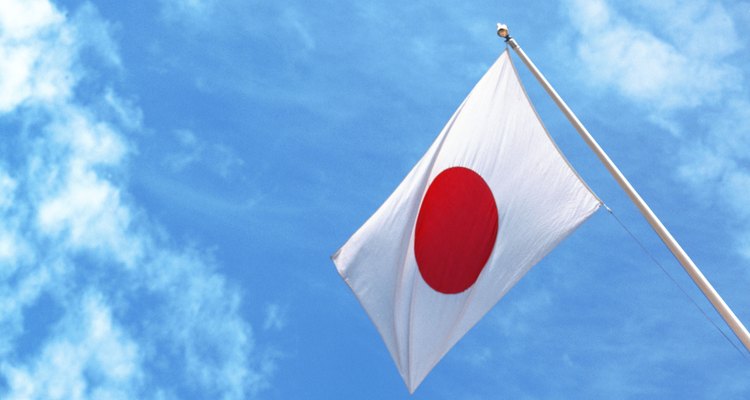 Bandera japonesa.
