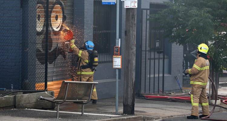 Factory Fire Breaks Out In Melbourne