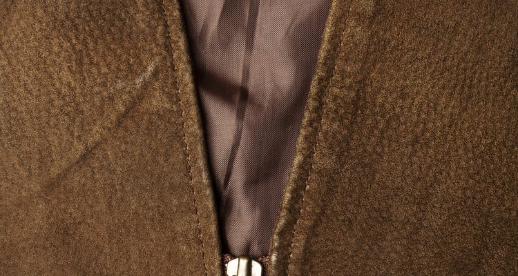 Suede has a distinctive smell.