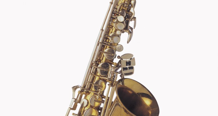 Get musical and make a saxophone cake.