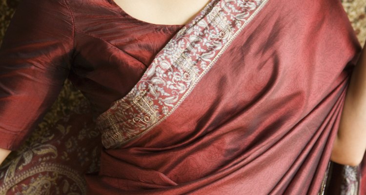 Hay muchas maneras de ponerse un sari.