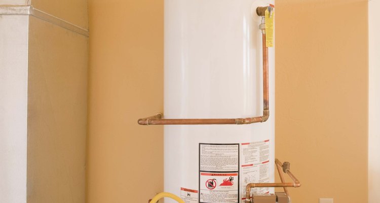 Los calentadores de agua y otros electrodomésticos a gas deben tener las tuberías correctas para funcionar correctamente.