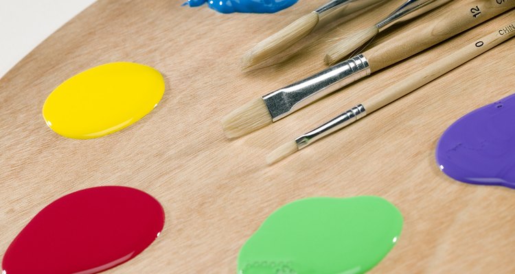 Pointillism involves applying small dots of colour in order to create artistic images.