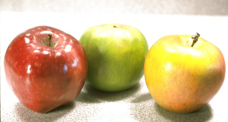 Wax makes apples shiny and more attractive.