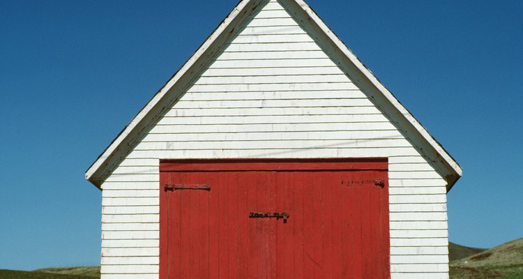 A shed requires a solid foundation for its structural integrity.