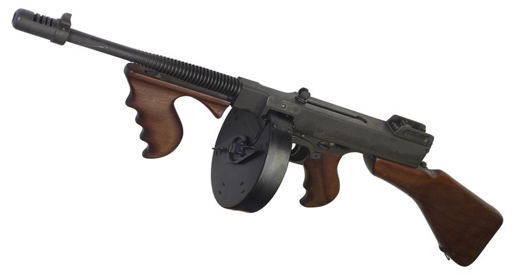 O "Tommy Gun", compartimentado no .45 ACP