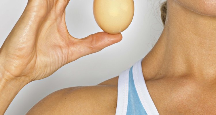 Reduza o impacto sobre o ovo usando uma espuma leve