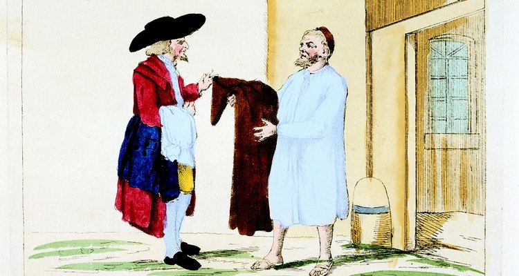 Durante la Revolución Francesa, la mayoría de las personas no podían adquirir más que vestimentas sencillas.