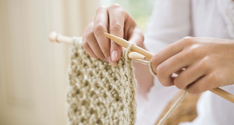 Cortinas de malha são um projeto fácil para qualquer tricoteira