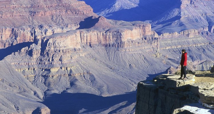 Grand Canyon National Park se ubica 80 millas al noroeste de Flagstaff.