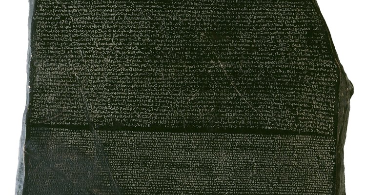 La Piedra Rosetta.