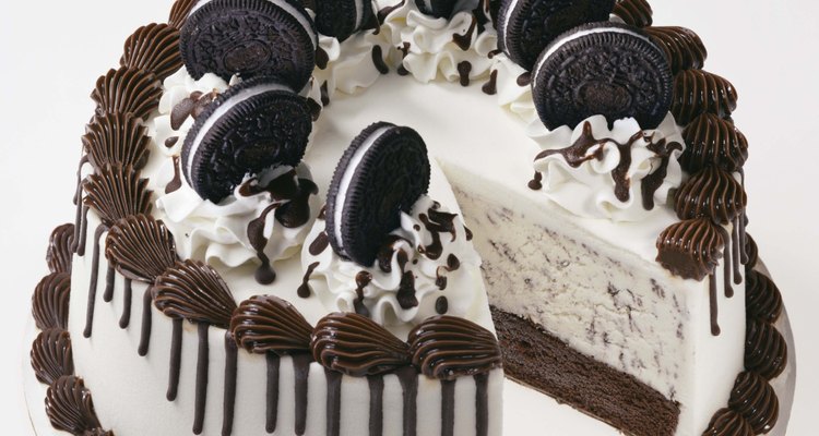 Cómo hacer un pastel helado de galletas Oreo |