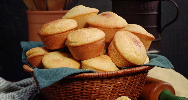 O fubá é utilizado para fazer pão de milho