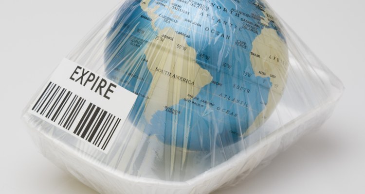 Cling film is a polyethylene that can wrap many objects.