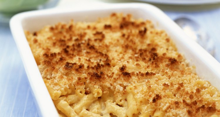 Macarrão com queijo dá um belo prato principal