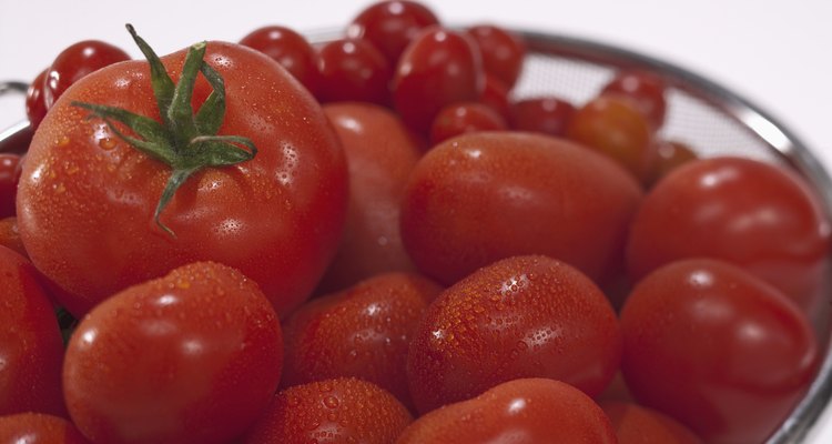 El nitrato de calcio entrega nitrógeno y calcio a las plantas de tomate.