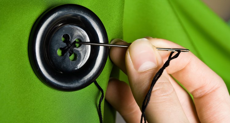 Be sure to sew the buttons on securely.