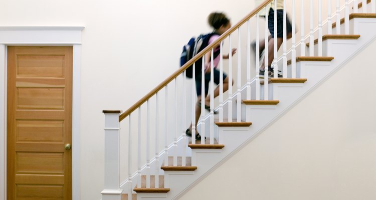 Fix the stair runner to prevent accidents.