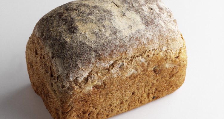 Sometimes a loaf of bread gets stuck in a bread machine.