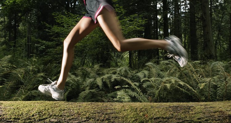 Caminhar e correr por zonas silvestres ajuda a melhorar o seu equilíbrio e incrementar a musculatura