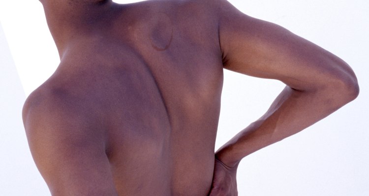 DDD causes pain in the lower back.