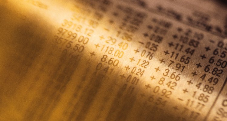 Pagina de un diario de finanzas.
