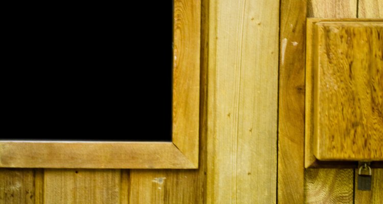 Tape leaves sticky residue on wood window frames.