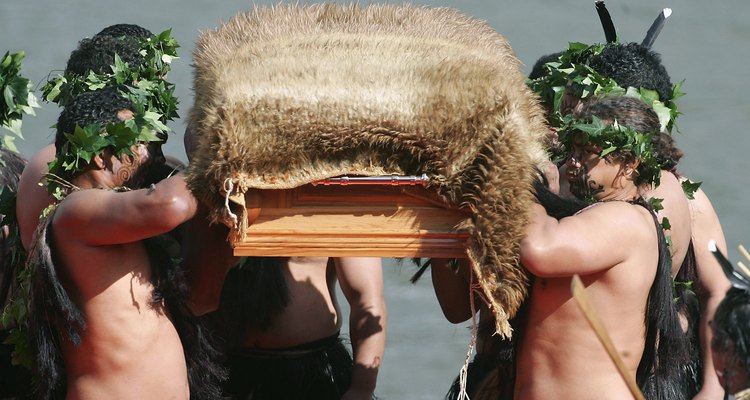 Los funerales maoríes.