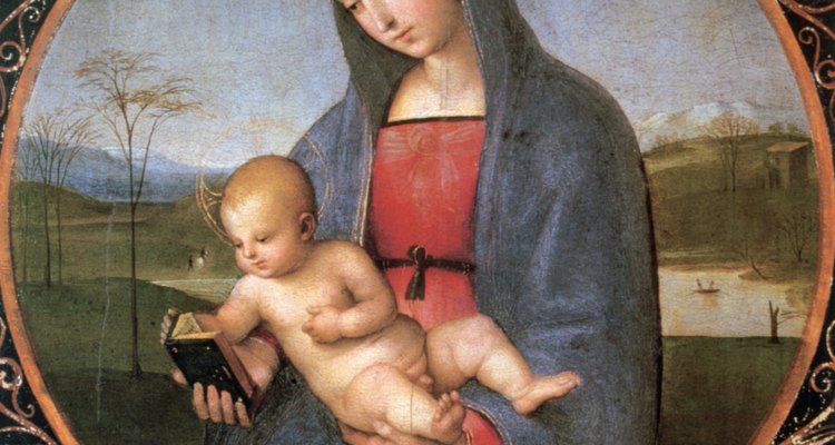 Conestabile Madonna por Raphael, 1504