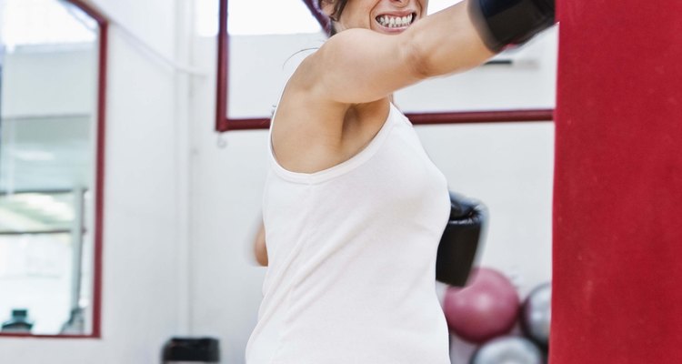 A heavy bag should have some give, but not too much.