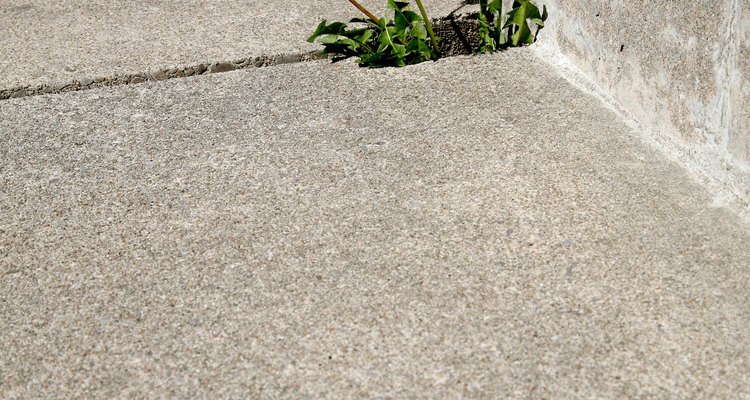 Livre-se de ervas daninhas de calçadas com a ajuda de bicarbonato de sódio e vinagre