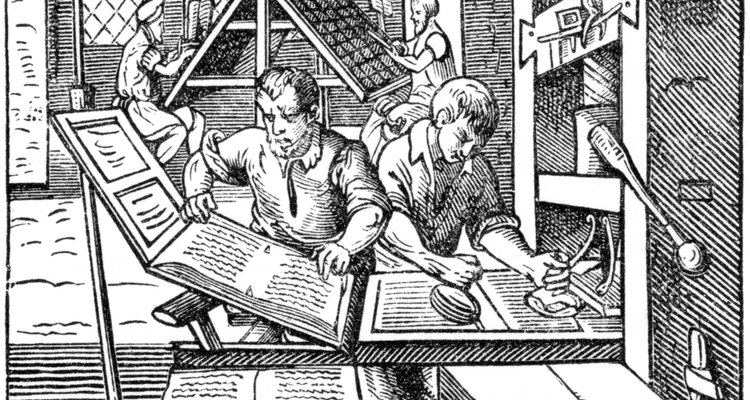 Woodcut printing is one of the earliest methods of mass printing.