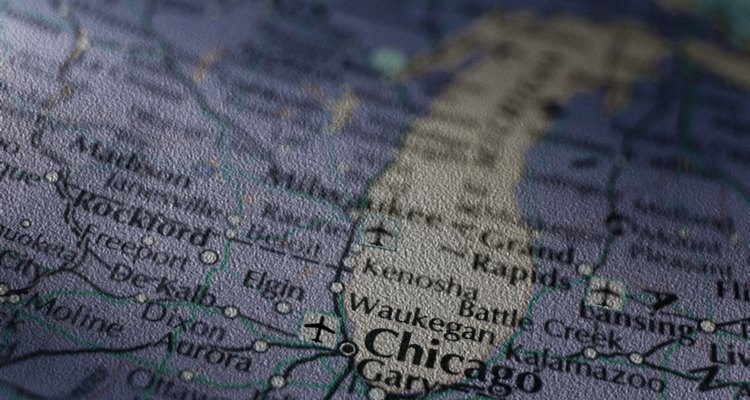 El lago Michigan es uno de los Great Lakes.