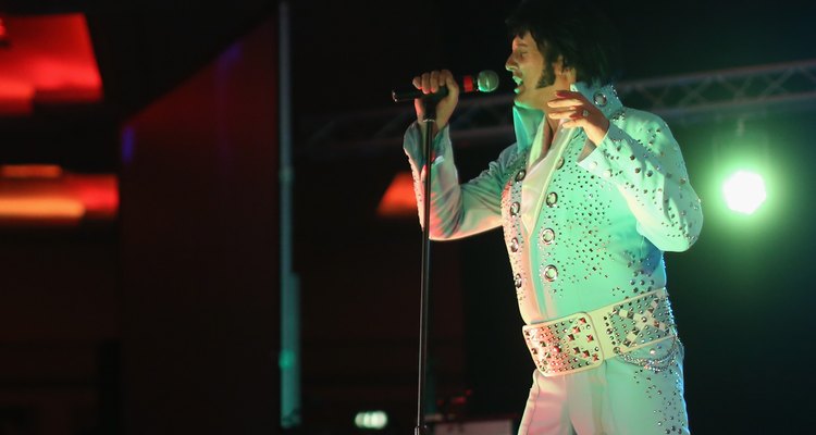 The belt is a key part of the Elvis costume.